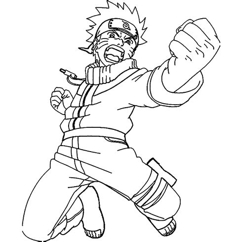 Naruto Souriant Coloriage Naruto Coloriages Pour Enfants Images And