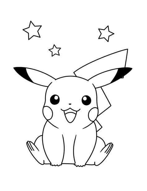 Cute Baby Pikachu Coloring Pages Cat Coloring Pages