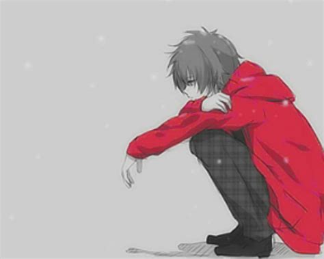 Single Broken Hearted Sad Anime Boy Wallpaper