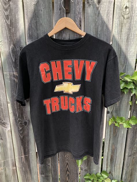 Vintage Chevy Trucks T Shirt Vintage Graphic T Shirt Size M Etsy