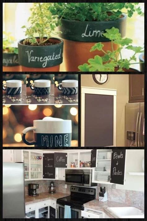 It can be rolled directly onto drywall to create a chalkboard wall. Chalkboard paint ideas | Chalkboard paint crafts, Diy ...