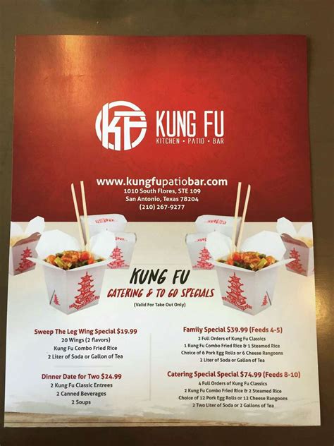 Review SoFlos New Kung Fu Kitchen Offers Puns And Standard Chinese Fare