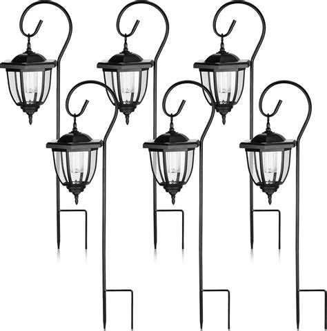 Retisee 6 Pcs 34 Hanging Solar Lantern Lights With Dual