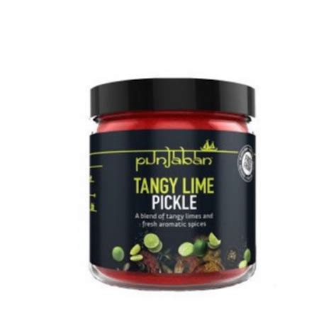 Punjaban Tangy Lime Pickle 200g 3 For £700 Condiments