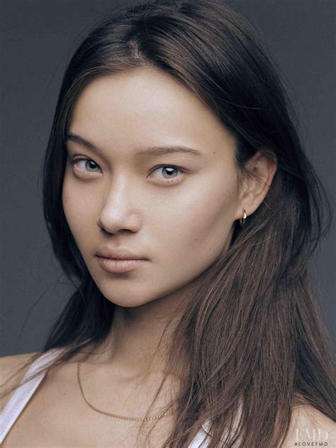 Being Eurasian Model Face Portrait Woman Face