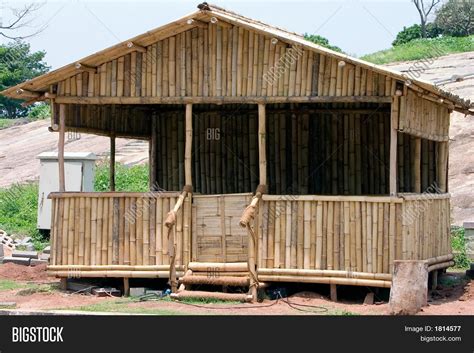 Bamboo Hut Image And Photo Bigstock