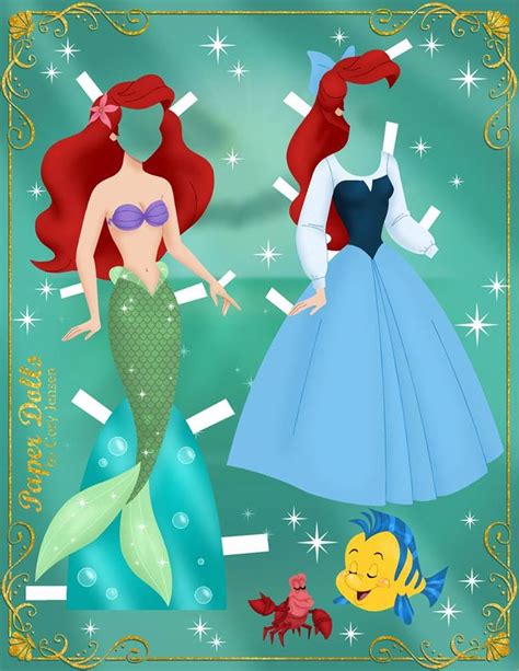 154 Best Images About Pretty Paper Dolls On Pinterest Mermaids Vintage Disney And Maid Marian