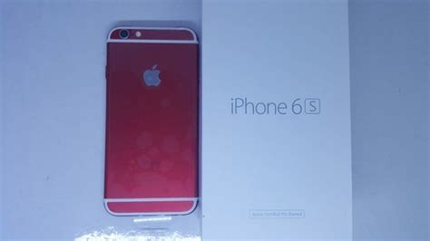 Jual Iphone 6s Red Edition 64gb Garansi Distributor 1 Th Di Lapak