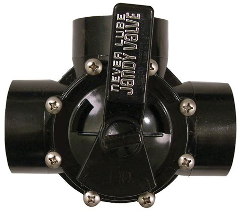 Below is some of the more typical setups for the plumbing of swimming pools and spas using jandy valves and jandy automatic actuators. Jandy 3-Way Never Lube Valve, 2" - 2.5"