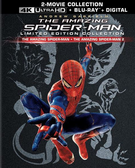 The Amazing Spider Man 1 And 2 Limited Edition 4k Ultra Hd Blu Rayblu