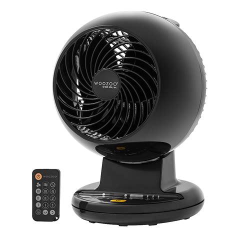 Woozoo Compact Oscillating Air Circulator Fan With Remote 3 Speed
