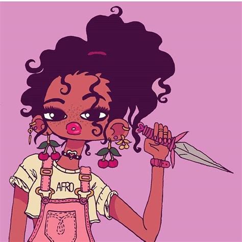 Pin By Kay Flowers On Cute Cartoon Black Girl Art Black Women Art