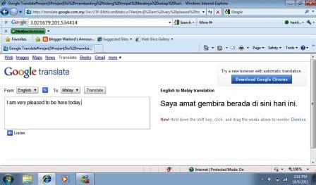 Start with a simple basic web page. Zula Cobos's blog: Review of google translate english to ...