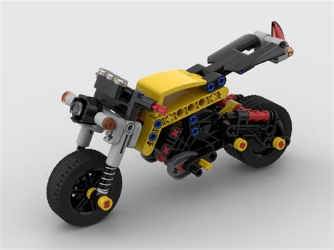 LEGO MOC Street Bike By Tice Rebrickable Build With LEGO