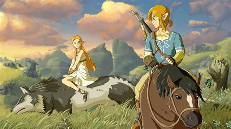 Game The Legend Of Zelda Breath Of The Wild Art Silk