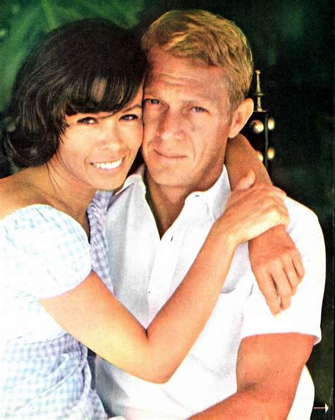 Steve Mcqueen With His Wife Personal Life Classic Hollywood In