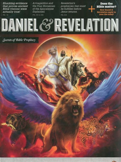 Daniel And Revelation Secrets Of Bible Prophecy Antichrist Book Of