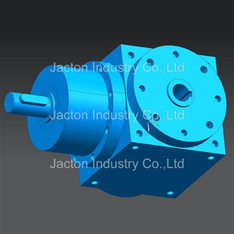 Jtph90 Hollow Shaft Right Angle Gearbox 3d Cad Models Jtph90 Hollow