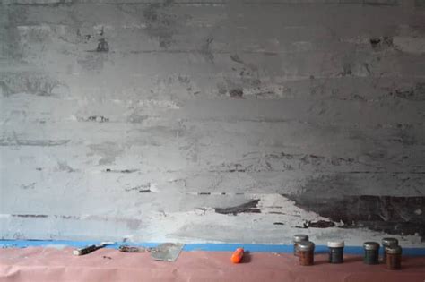 Diy Home Decor How To Paint A Faux Concrete Wall Finish Concrete