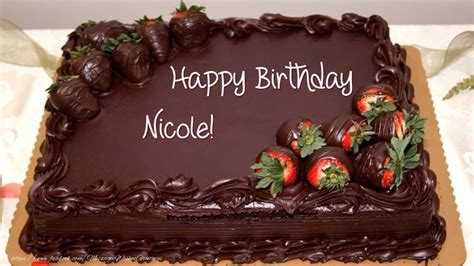 Nicole Greetings Cards For Birthday