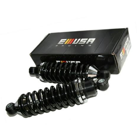 1 Pair Rear Street Rod Coil Over Shock W250 Pound Black Coated Springs