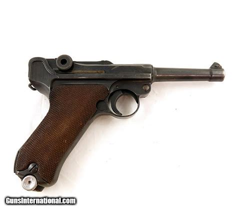 1940 German Luger Mauser Code 42 9mm Pistol