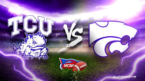 TCU Kansas State Prediction Odds Pick How To Watch College Football
