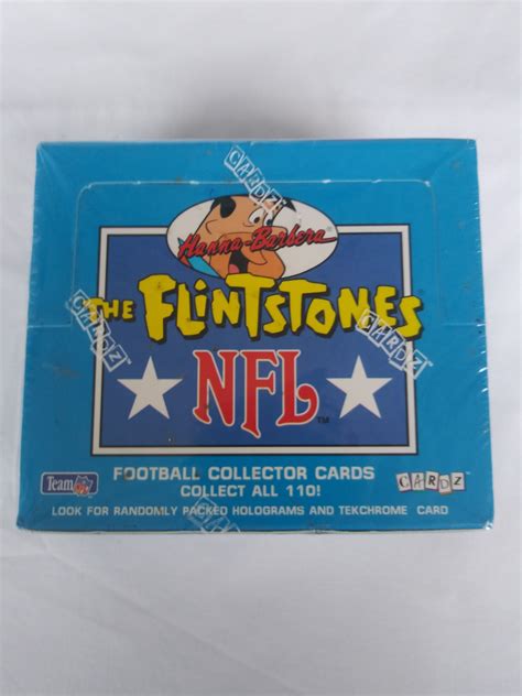 Vintage The Flintstones Nfl Trading Cards 1993s Etsy