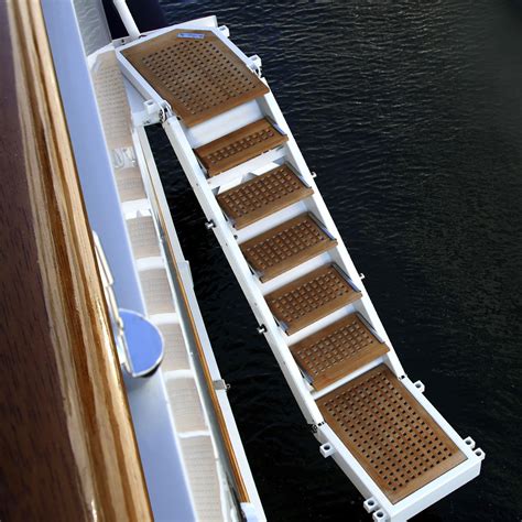 Escalera De Embarque Nv Superyacht Accessories Para Barco Para Yate Lateral