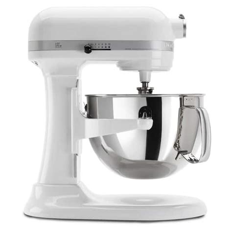 Kitchenaid Professional 600 Series 6 Qt 10 Speed White Stand Mixer