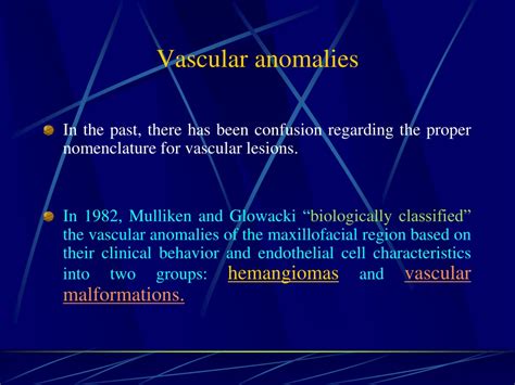 Ppt Vascular Anomalies A Review Powerpoint Presentation Free