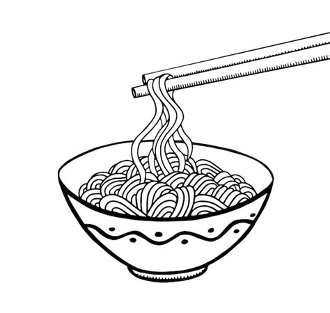 Noodles Coloring Pages