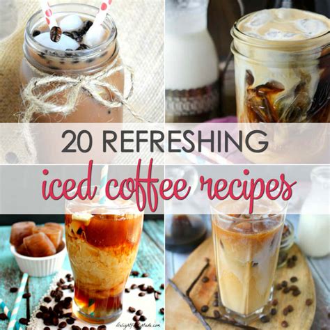 20 Iced Coffee Drink Recipes It Is A Keeper