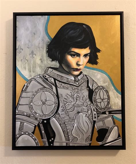 Where Yart Works Joan Of Arc With Battle Standard By Saegan Swanson