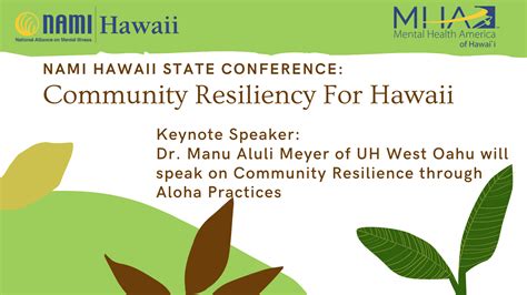 Conference National Alliance On Mental Illness Hawaii