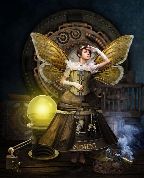 Steampunk Fairy By Whitemorningstar On Deviantart