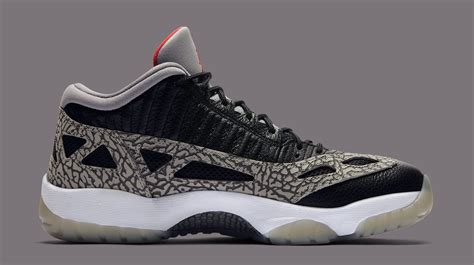 Nike air jordan 11 retro jubilee 25th anniversary uk size 8. Air Jordan 11 Low I.E. ''Black Cement'' - 919712-006 ...