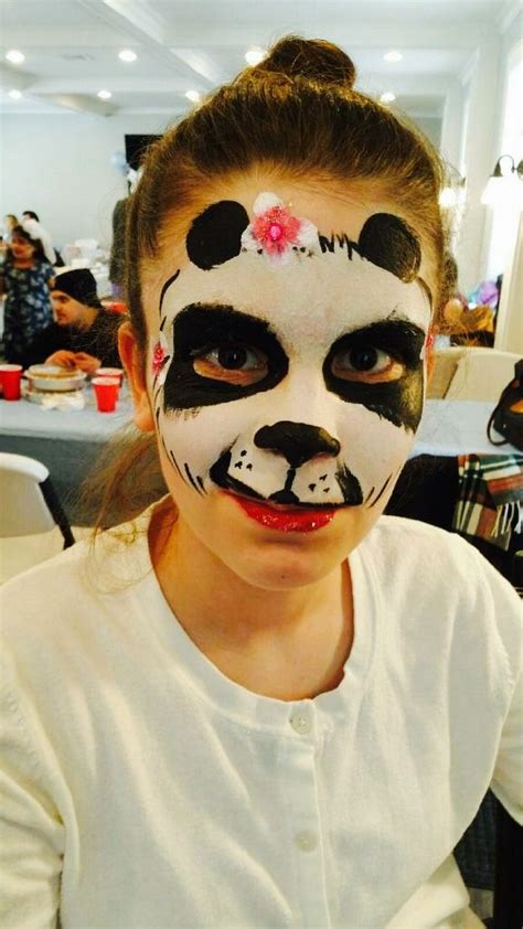 Panda So Cute 💕 Body Art Face Paint Panda Carnival Cute Painting