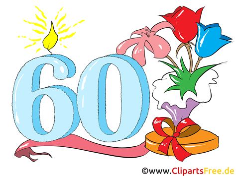 Geburtstag bilder 60 geburtstag kostenlos 60. Zum 60. Geburtstag Clipart, Glückwunsch, Einladung