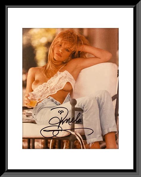 Pamela Anderson Signed Photo Etsy