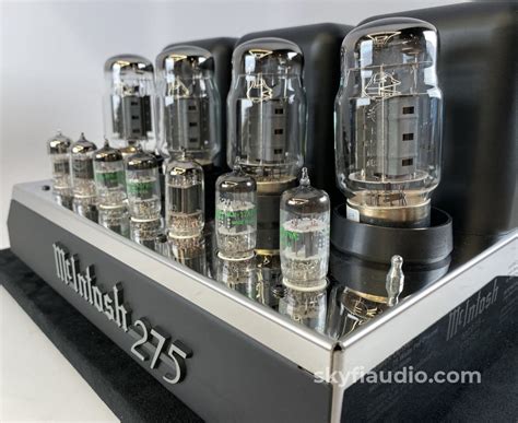 Mcintosh Mc 275 Mk V Tube Amplifier With New Matched Tubes