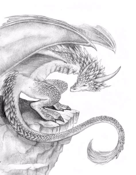 If you want to design a dragon on your own, first pick what type you want to draw. Cool Dragon Sketches at PaintingValley.com | Explore ...