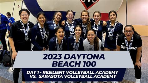 2023 Daytona Beach 100 14u Resilient Volleyball Vs Sarasota