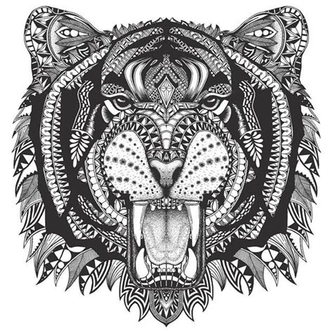 Ausmalbild Mandala Tiger Ausmalbild Kostenlos