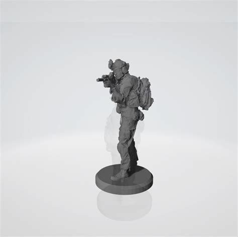 Solider Usa 3d Figurine Print 3d Model 3d Printable Cgtrader