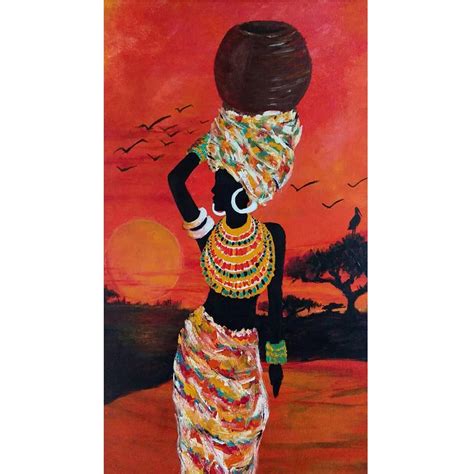 Tribal African Women Painting Lostmysoulindortmund