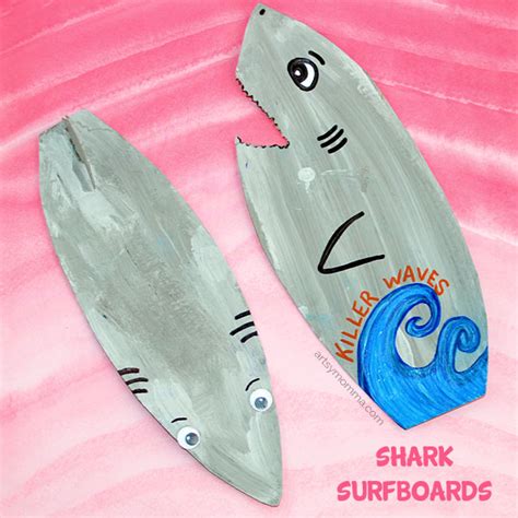 20 Fierce And Adorable Shark Crafts Kids Will Love To Make And Play With