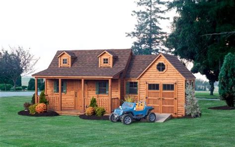 An outdoor playhouse is a great way for kids to make the most of the garden during summer. Outdoor Childrens Playhouse | Kids Playhouse Design ...