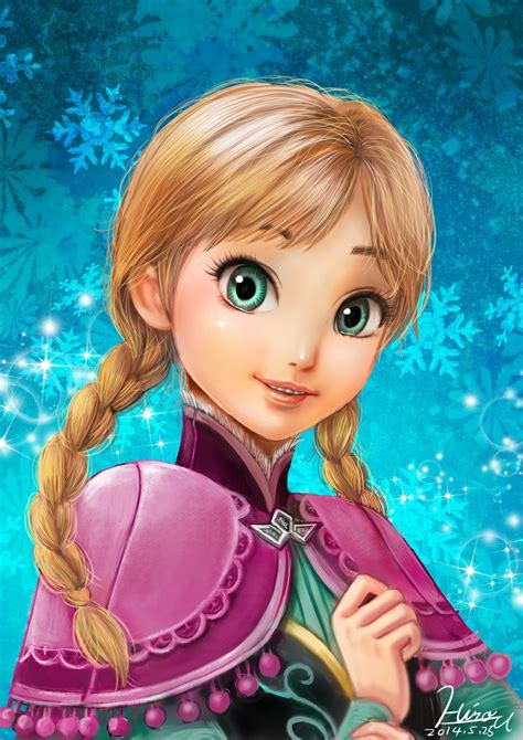 Anna By Hirousuda On Deviantart Anna Disney Disney Princess Anime
