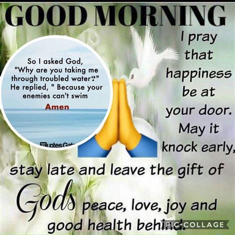 Beautiful good morning images with quotes in english, gm wishes, inspirational sayings, thoughts of day, new day beginnings blessings messages. Pin by Laura on Daily Prayers | Good morning quotes, Good ...